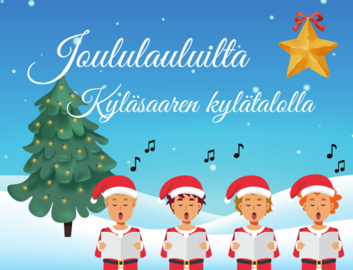 Joululauluilta Kyläsaaren Kylätalolla su 15.12.2024 klo 17